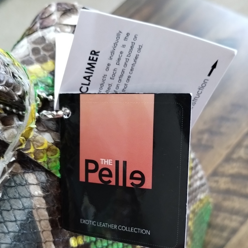 Nwt The Python Pelle Collection Exotic Skins Hard… - image 4